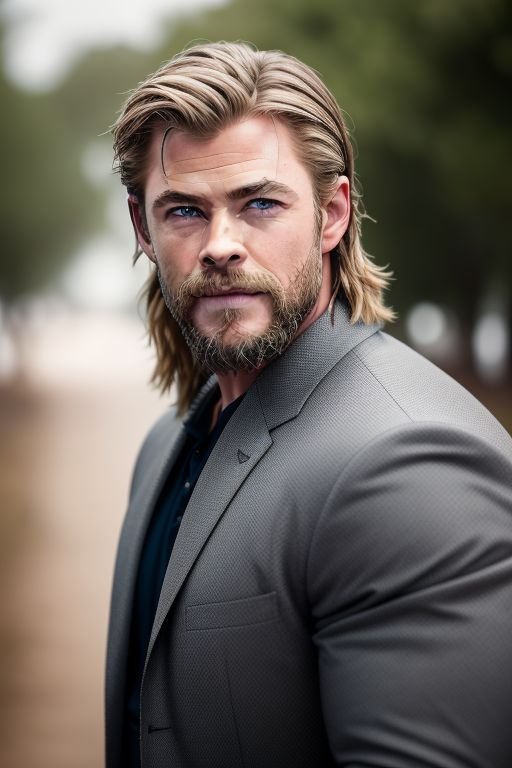 Attractive celebrities with beard styles