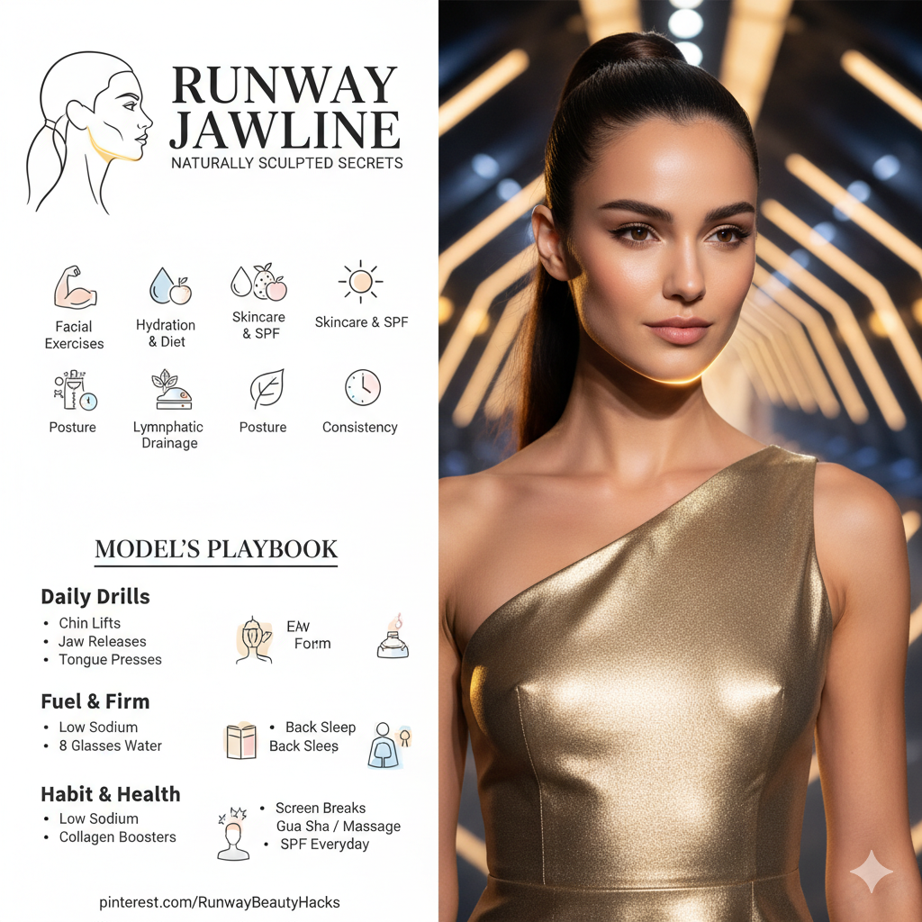 Runway-Defined Jawline