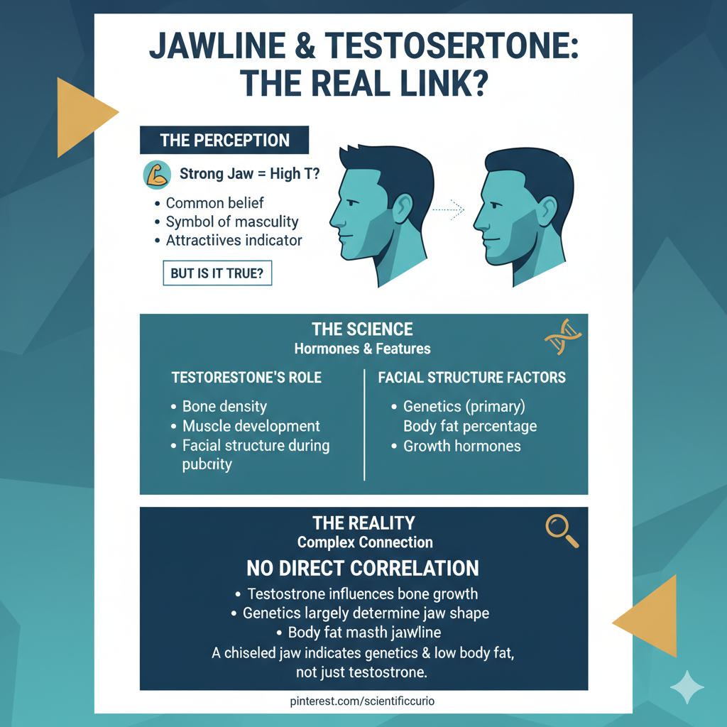 Have you ever wondered if there's a connection between a chiseled jawline and testosterone levels? It's a common perception that a strong, defined jaw is a sign of masculinity and, by extension, higher testosterone. But is there scientific evidence to back this up? Let's dive into the fascinating world of hormones and facial features.