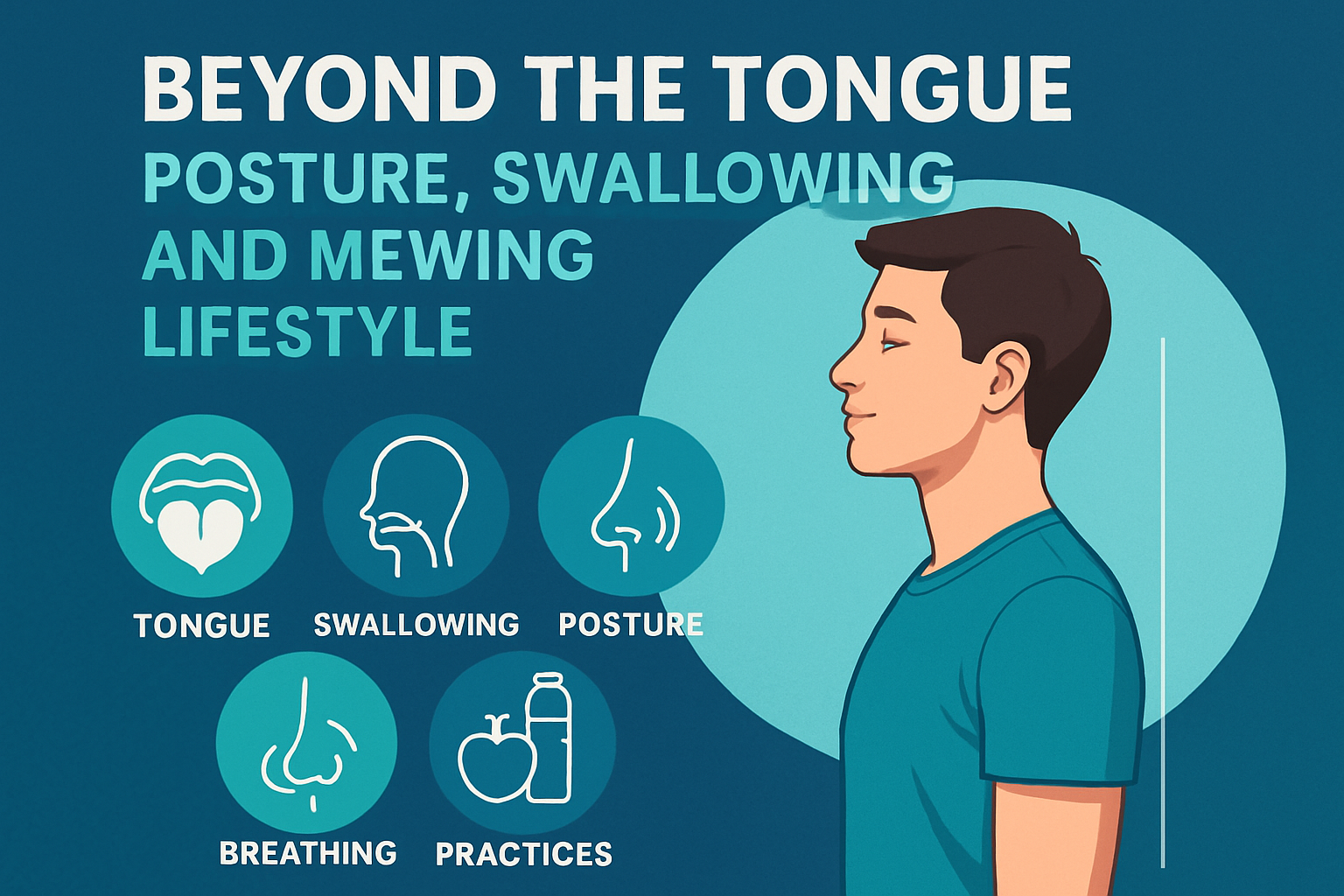 Discover the comprehensive guide to mewing, including step-by-step technique, scientific background, and practical lifestyle tips. Learn how proper tongue posture may improve facial appearance, breathing, and oral health.
