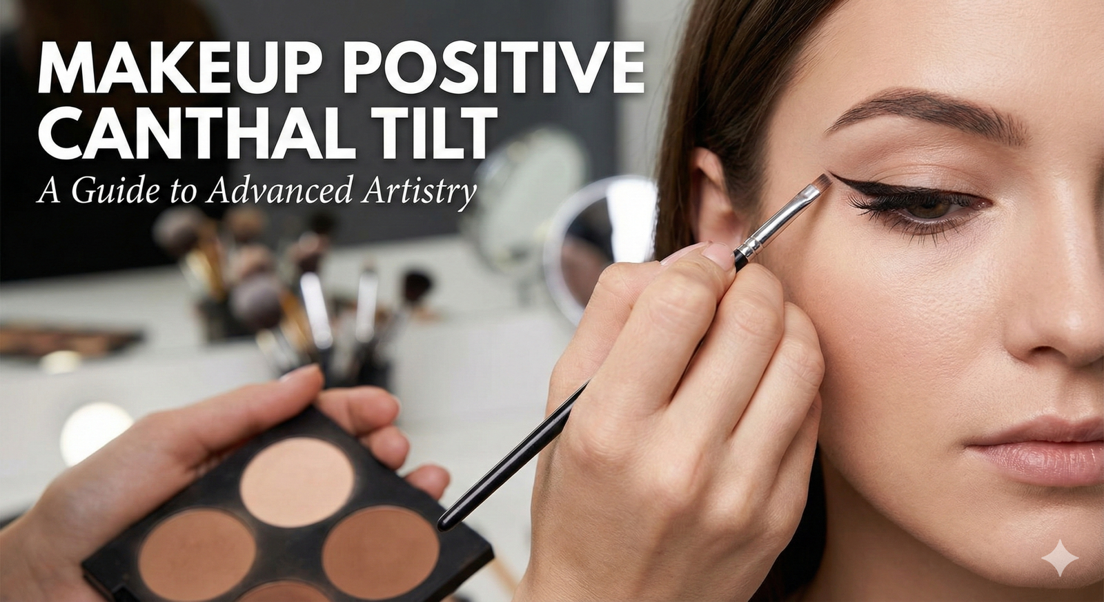 Makeup Tips to Create the Illusion of a Positive Canthal Tilt: Mastering the Fox Eye and Siren Eye Techniques