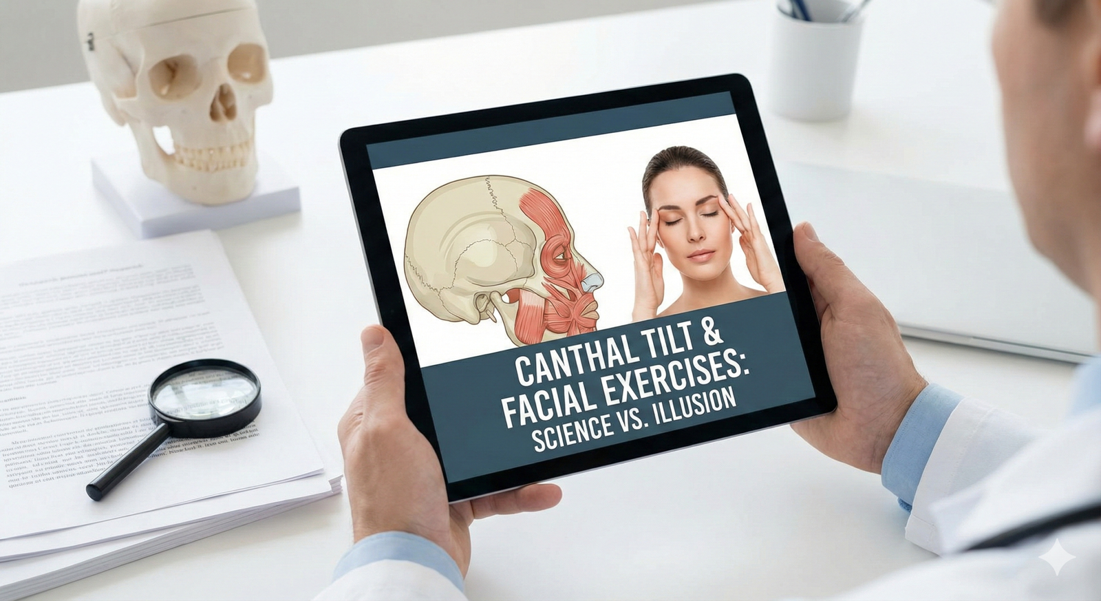 Can You Change Your Canthal Tilt Naturally with Exercises? A Critical, Science-Based Review of Face Yoga and Myofunctional Therapy